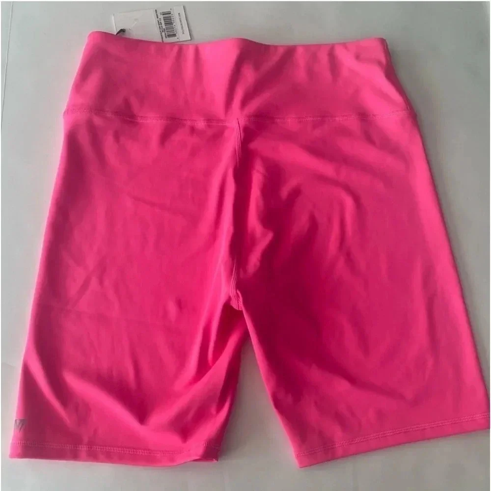 New IVL COLLECTIVE Hydrasculpt Bike Shorts KNOCKOUT Neon PINK SIZE 12